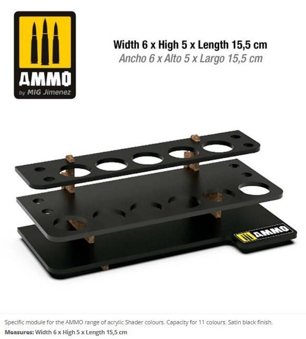 AMMO BY MIG J. : REF : A.MIG-8880 : MODULAR SYSTEM WORKSHOP SERIE : Shader Module