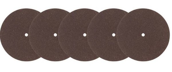 SHESTO (ROTACRAFT) : REF : RAB5167/5 : MATERIAL : Carborundum Cutting Discs (Disques de Coupe en Carbure de Silicium) (38mm) x 5