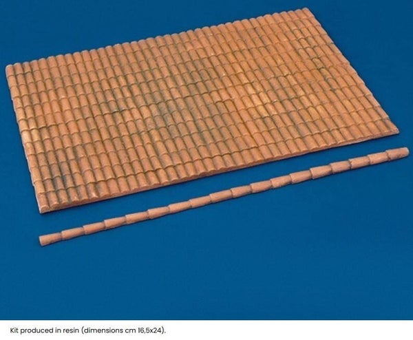 ROYAL MODEL : REF : 148 : 1:35 : SCENERY FOR DIORAMA : Tiling / Tuiles (16.5 X 24 cm)
