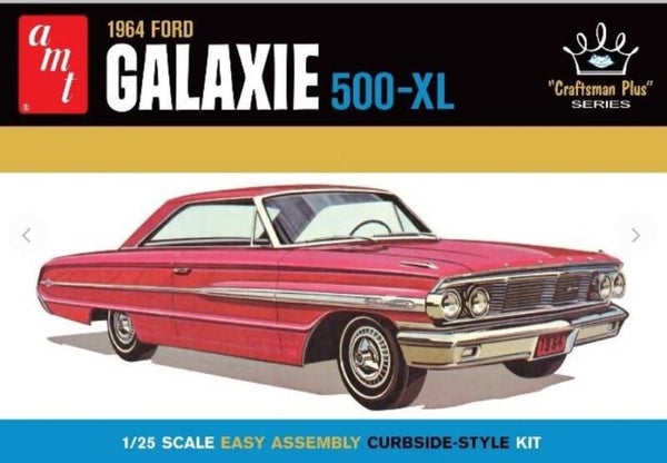 AMT : REF : AMT 1261 : 1:25 : US : FORD : Ford Galaxie 500 XL (1964) (Craftsmans plus Series)