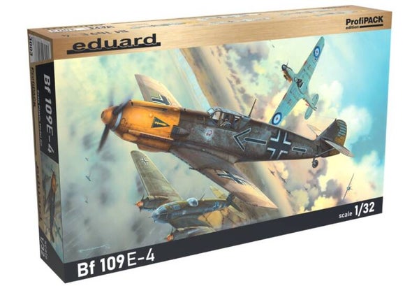 EDUARD : REF : 3003 : 1:32 : PROFIPACK ! FOR : German Messerschmitt  Bf 109E-4 (PROFIPACK EDITION)
