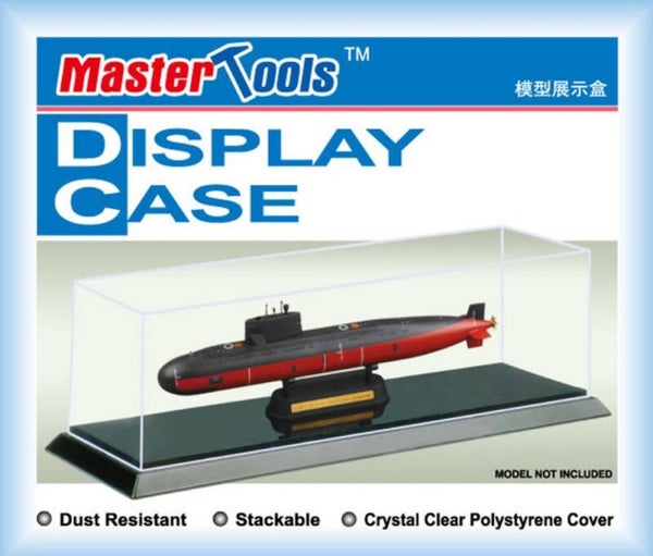 MASTER TOOLS (Trumpeter) : REF : 09802 : DISPLAY CASE (VITRINE) : 257 x 66 x 82 mm