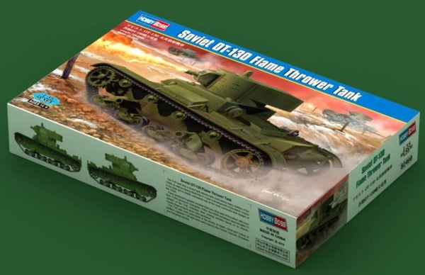 HOBBY BOSS : REF : 82498 : 1:35 : SOVIET : OT-130 (Flame Thrower Tank / Tank Lance-Flammes) (T-26 1933 Variant (KhT-130))