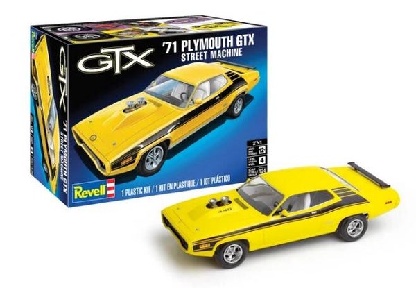 REVELL : REF : 14588 ? : 1:24 : US : PLAYMOUTH : '71 Plymouth Satelie GTX Street Machine (1964-1974)