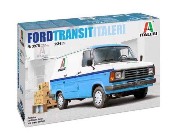 ITALERI : REF : 3975 : 1:24 : US : FORD : Ford Transit MK2 (Van / Camionnette) ("Italeri") (1965 - ...)