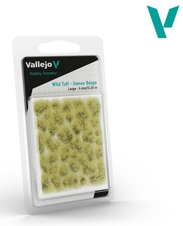 VALLEJO : REF : SC412 : 1:35 : FOR DIORAMA : SCENERY : PLANT / TREE : Wild Tuft – Dense Beige