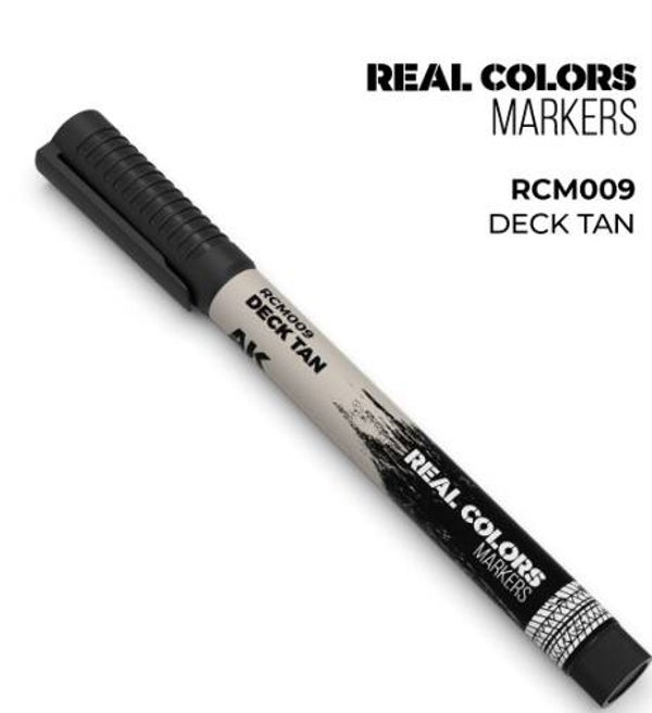 AK INTERACTIVE : REF : RCM009 : RC (REAL COLOR) MARKER SERIE : DECK TAN