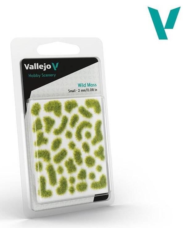 VALLEJO : REF : SC404 : 1:35 : FOR DIORAMA : SCENERY : PLANT / TREE : Wild Moss