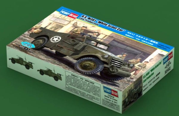 HOBBY BOSS : REF : 82452 : 1:35 : US : WMC : M3A1 ("White Scout Car") (Late Production) (Véhicule de Reconnaissance)