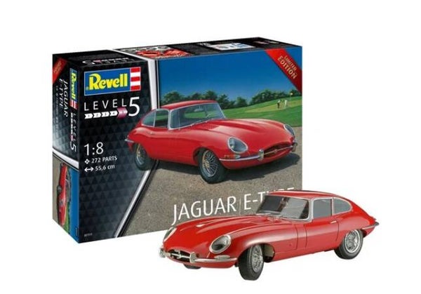 REVELL : REF : 07717 : 1:12 : UK : JAGUAR : E-Type (1961-1975)