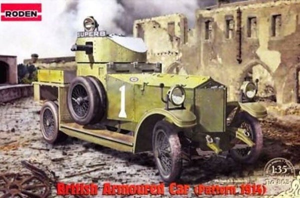 RODEN : REF : 803 : 1:35 : UK : ROLLS-ROYCE : British Armoured Car (Pattern 1914)