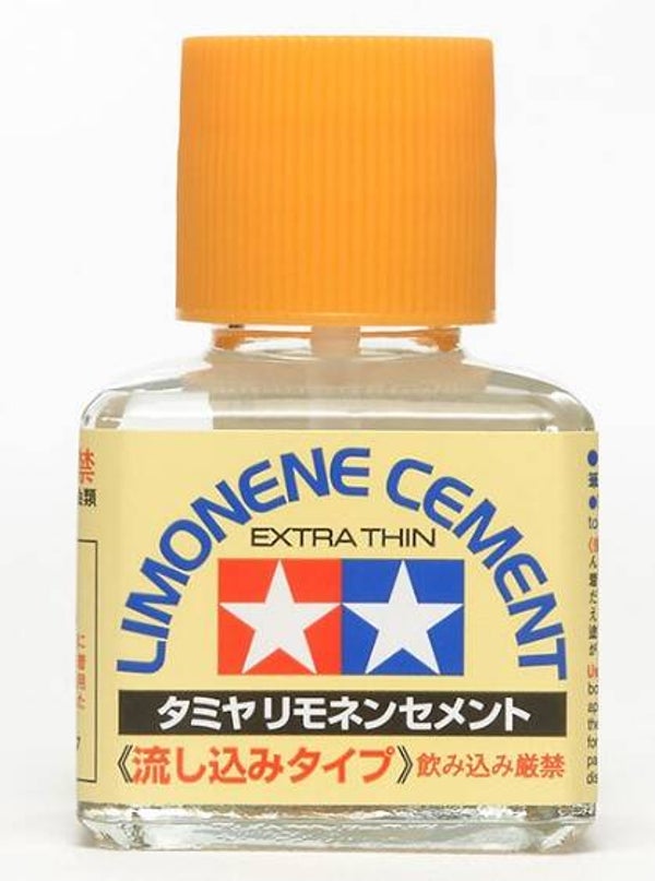 TAMIYA : REF : 87134 : GLUE / COLLE : Limonene Cement / Ciment au Limonène (Extra Thin) (40 ML)