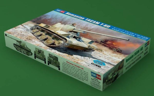 HOBBY BOSS : REF : 84556 : 1:35 : ROMANIA : TACAM T60 (Canon Antichar sur Affût Mobile)
