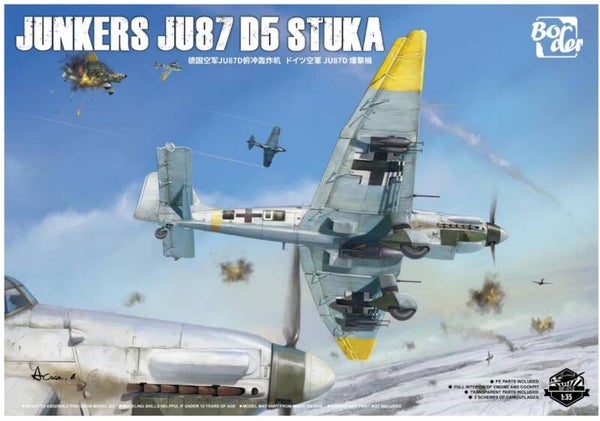 BORDER MODEL : REF : BF 012 : 1/35 : German Junkers Ju87 D5 Stuka
