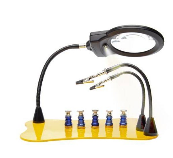 SHESTO (MODELCRAFT) : REF : PCL2500 : TOOL / OUTILLAGE : Magnetic Soldering & Work Station / Station de Soudage et de Travail Magnétique