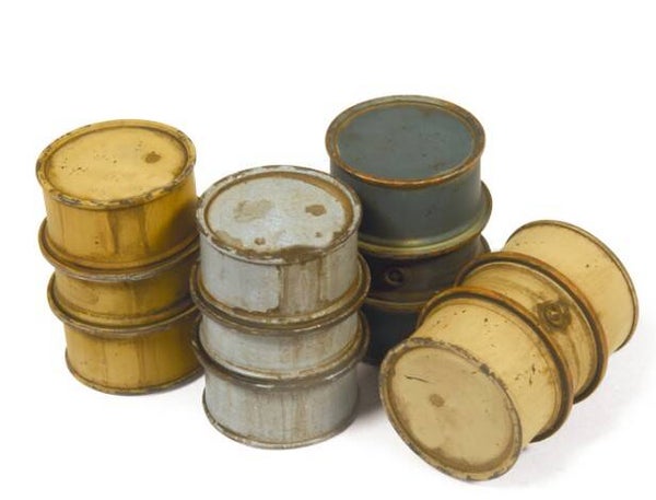 VALLEJO : REF : VALSC201 : 1:35 : German Fuel Drums (no. 1)