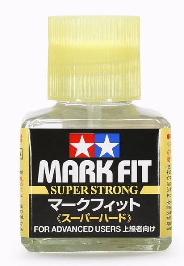 TAMIYA : REF : 87205 : AUXILIARY : Mark Fit (SUPER STRONG) (Solvant à Décals) (40 ml)