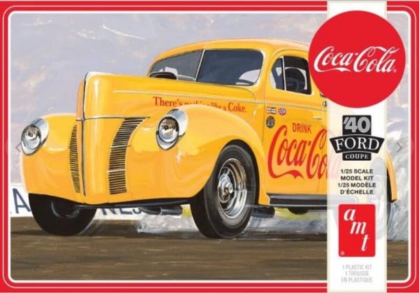 AMT : REF : AMT 1346M : 1:25 : US : FORD : Coupe 1940 (Coca-Cola)