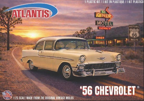 ATLANTIS : REF : H1391 : 1:25 : US : CHEVROLET : 265 V-8 (1956) (ROUTE 66 SERIE)