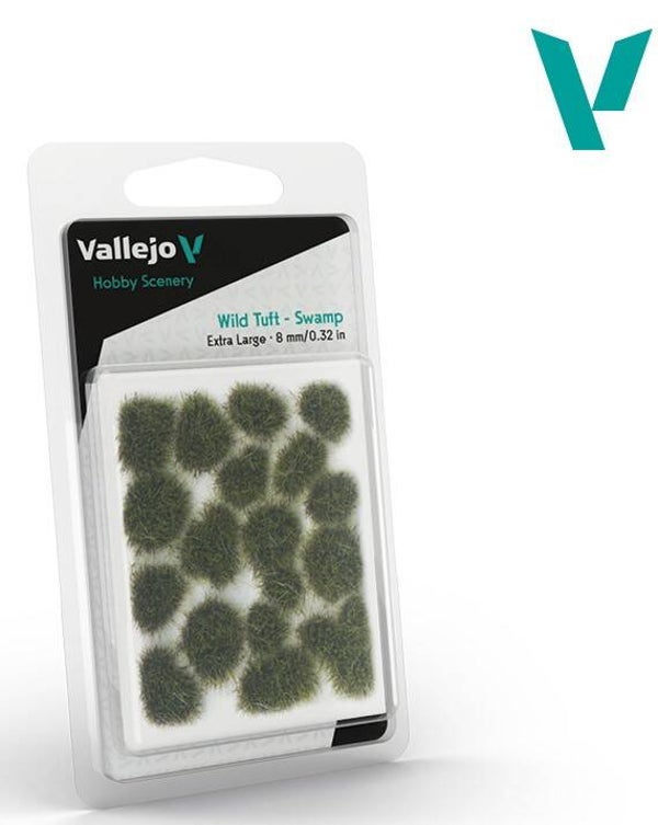 VALLEJO : REF : SC422 : 1:35 : FOR DIORAMA : SCENERY : PLANT / TREE : Wild Tuft – Swamp