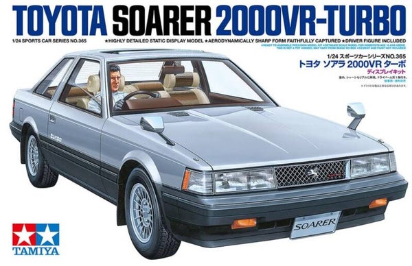 TAMIYA : REF : 24365 : 1:24 : JAPAN : TOYOTA : Soarer 2000VR-Turbo (1981-1985)