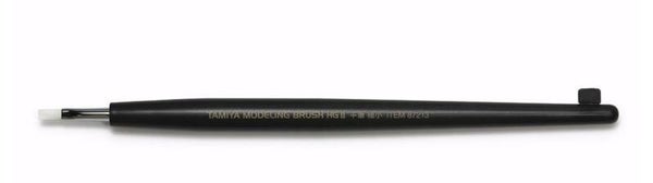 TAMIYA : REF : 87213 : BRUSH / PINCEAU : HG II SERIE : Flat / Plat (Extra Small)
