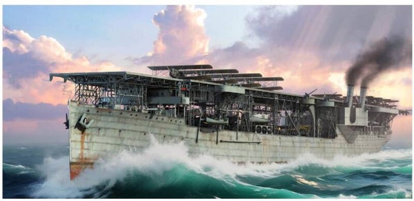 TRUMPETER : REF : 06723 : 1:700 : US : USS Langley CV-1 (Aircraft Carrier / Porte-Avions) (WWI)