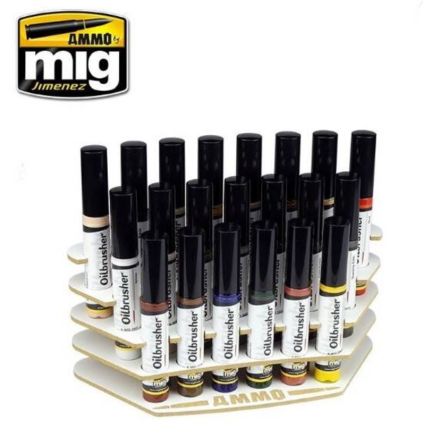 AMMO BY MIG J. : REF : A.MIG-8020 : ORGANIZER : Oilbrusher Organizer (21)