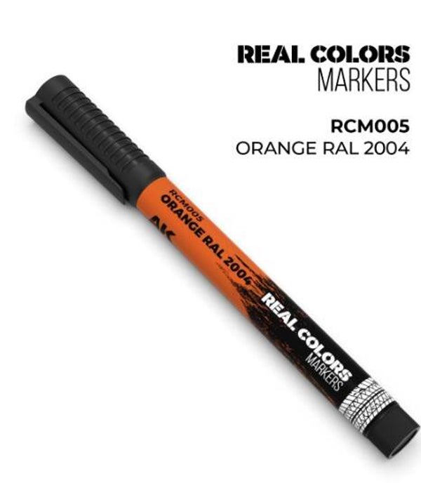 AK INTERACTIVE : REF : RCM005 : RC (REAL COLOR) MARKER SERIE : ORANGE RAL 2004