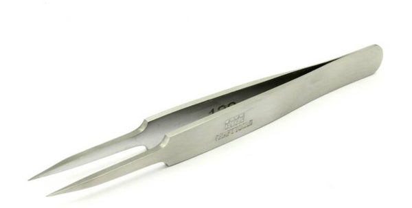TAMIYA : REF : 74048 : TOOL / OUTILLAGE : HG Straight Tweezers / Pinces HG à Epiler Droite