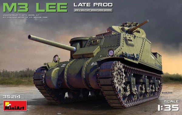 MINIART : REF : MINIART 35214 : 1:35 : US : M3 Lee (Late Prod.)