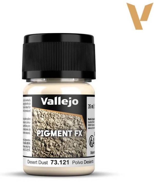 VALLEJO : REF : 73121 : PIGMENT : FX SERIE : Desert Dust / Poussière du Désert (35 ML)