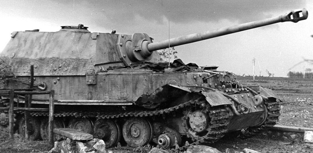 Italie 1944, Panzerjäger Tiger - Elefant revêtu de Zimmerit pic