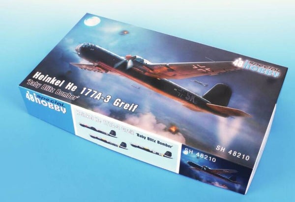 SPECIAL HOBBY (S.H.) : REF : SH48210 : 1:48 : AIRCRAFT KIT : German Heinkel He 177A-3  Greif ("Baby Blitz Bomber")