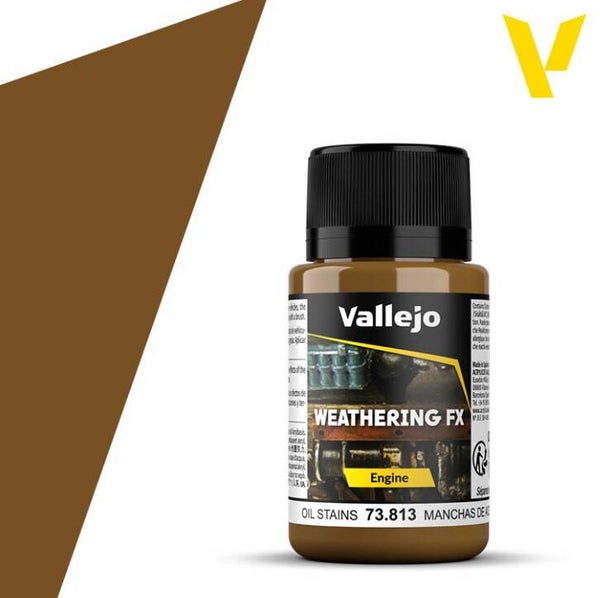 VALLEJO : REF : 73813 : WEATHERING FX SERIE : Oil Stains (40 ml)