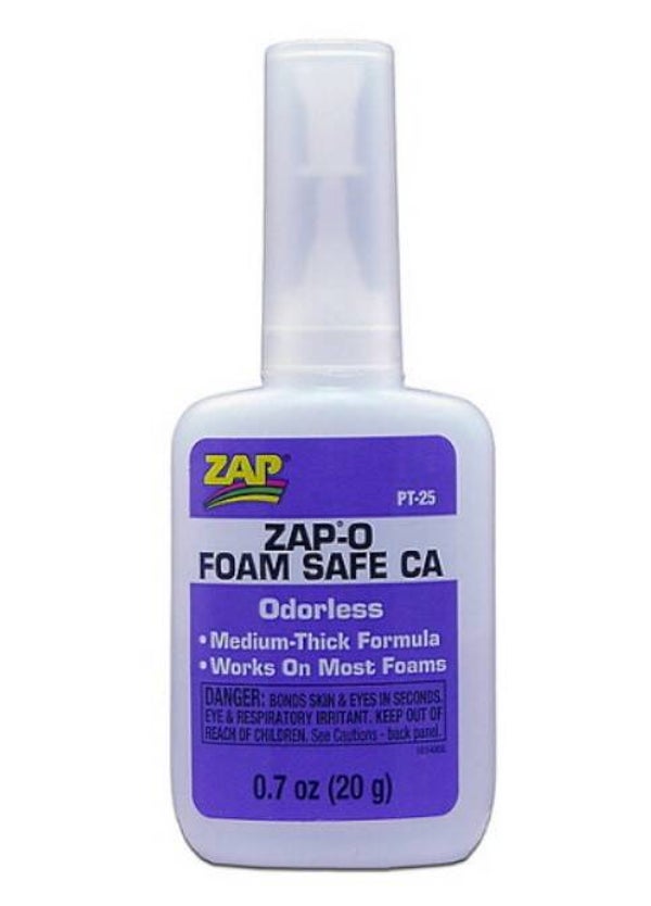 ZAP : REF : ZAPPT25 : Zap-ODOLESS 0.7oz (20gr) (Medium Viscosity Foam Odorless / Viscositée Medium Inodore pour Mousse)