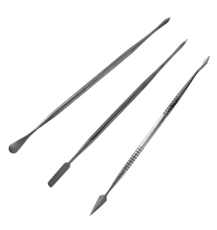 MODELCRAFT : REF : PDT5200/3 : MATERIAL : 3 Pce Stainless Steel Carvers Set (Ensemble de 3 spatules à découper en acier inoxydable)