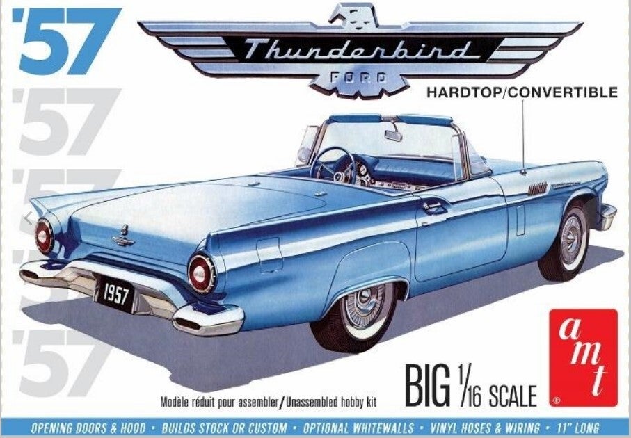 AMT : REF : AMT 1206 : 1:16 : US : FORD : Thunderbird (1957)