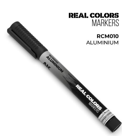 AK INTERACTIVE : REF : RCM010 : RC (REAL COLOR) MARKER SERIE : ALUMINIUM