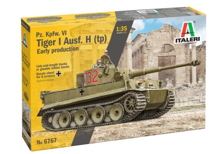 ITALERI : REF : 6767 : 1:35 : German Pz. Kpfw VI Tiger I Ausf. H (tp)