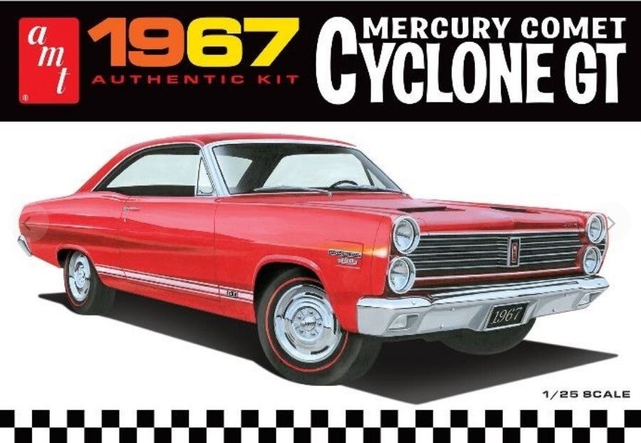 AMT : REF : AMT 1386 : 1:25 : US : MERCURY (FORD) : Cyclone GT (1967)