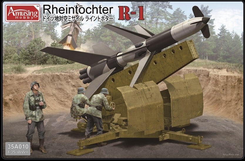 AMUSING HOBBY : REF : 35A010 : 1:35 : German Rheintochter R-1 (FlaRak (Surface-to-Air Missile / Missile Sol-Air))