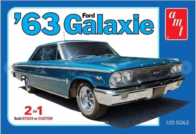 AMT : REF : AMT 1186 : 1:25 : US : FORD : Galaxie (1963)