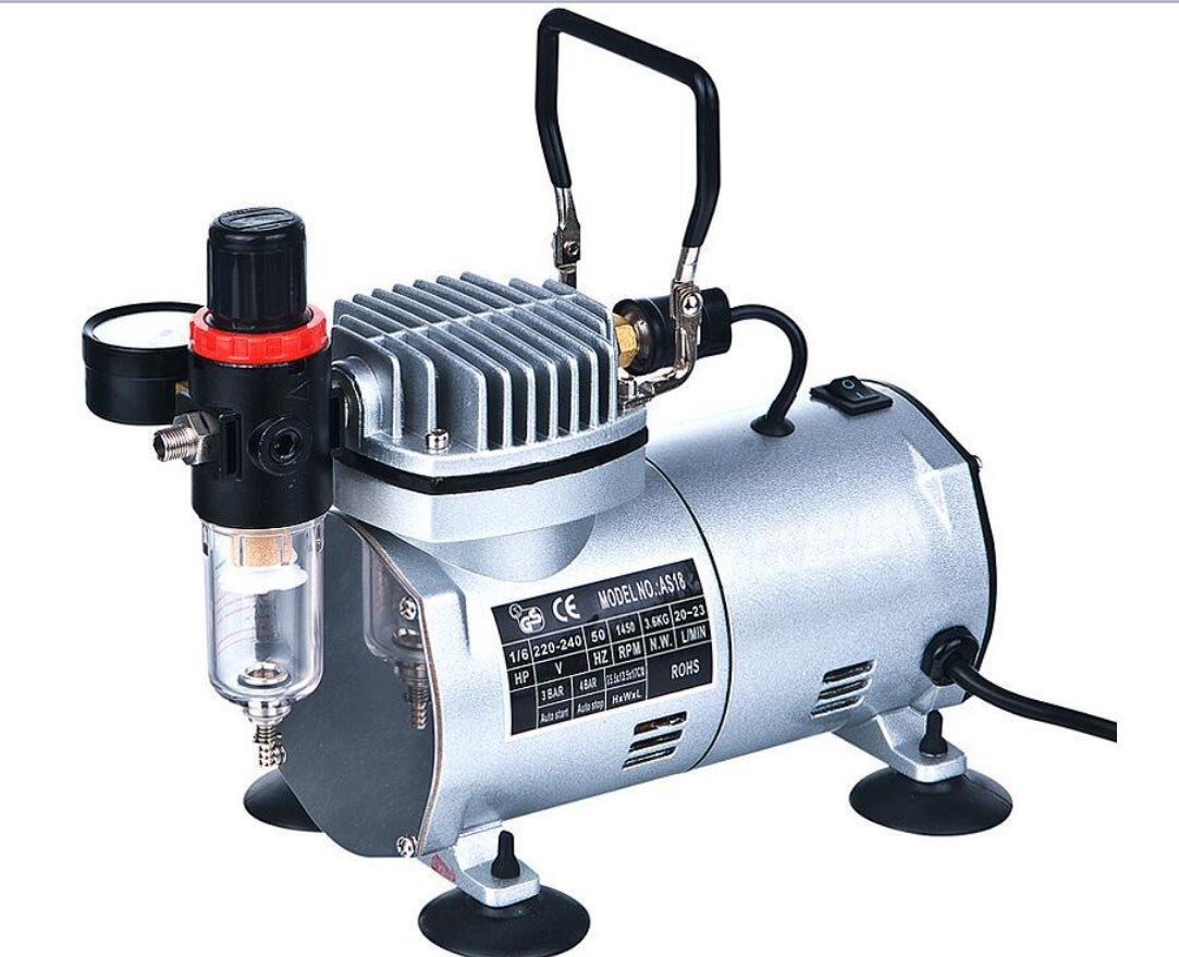 FALLER : REF : 170986 : COMPRESSOR / COMPRESSEUR : Air Compressor AS18-2 / Compresseur à Air AS18-2 (123 W)