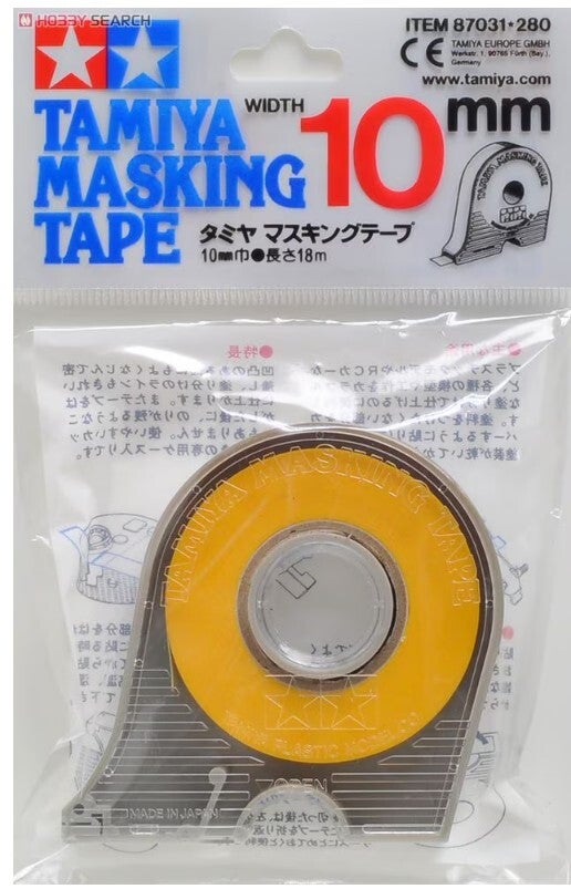 TAMIYA : REF : 87031 : TOOL / OUTILLAGE : Masking Tape With Dispenser / Ruban de Masquage avec Distributeur (10 MM X 18 M)