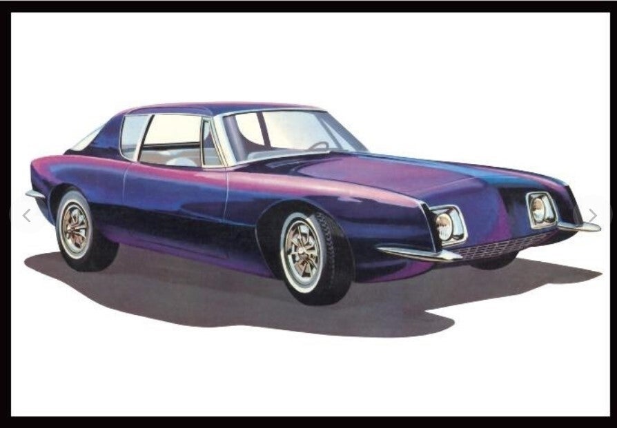 AMT : REF : AMT 1312 : 1:25 : US : STUDEBAKER : Avanti (1963)