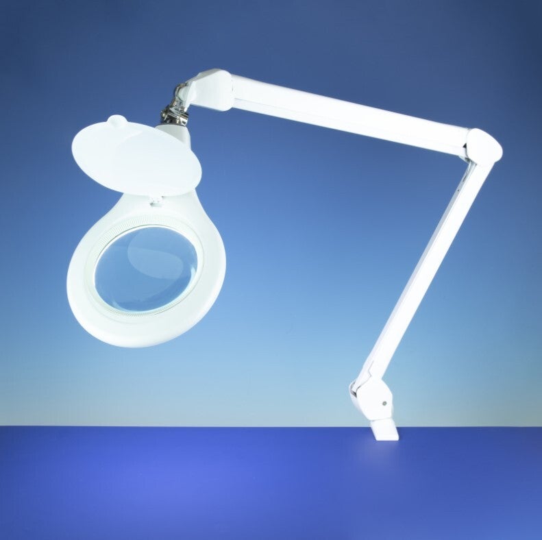 SHESTO : (LIGHTCRAFT) : REF : LC8066LED : MATERIAL : LAMP : Lightcraft Professional Long Reach LED Magnifier Lamp (Lampe Loupe LED Professionnelle à Longue Portée)