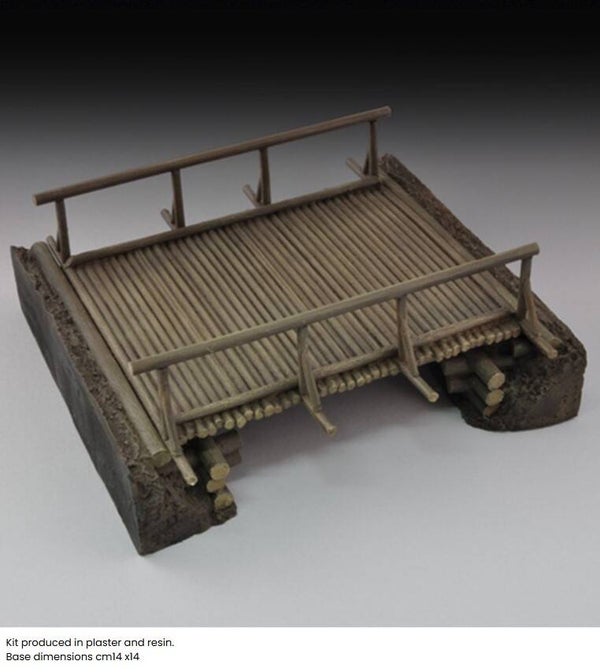 ROYAL MODEL : REF : 592 : 1:35 : SCENERY FOR DIORAMA : Russian Bridge / Pont Russe