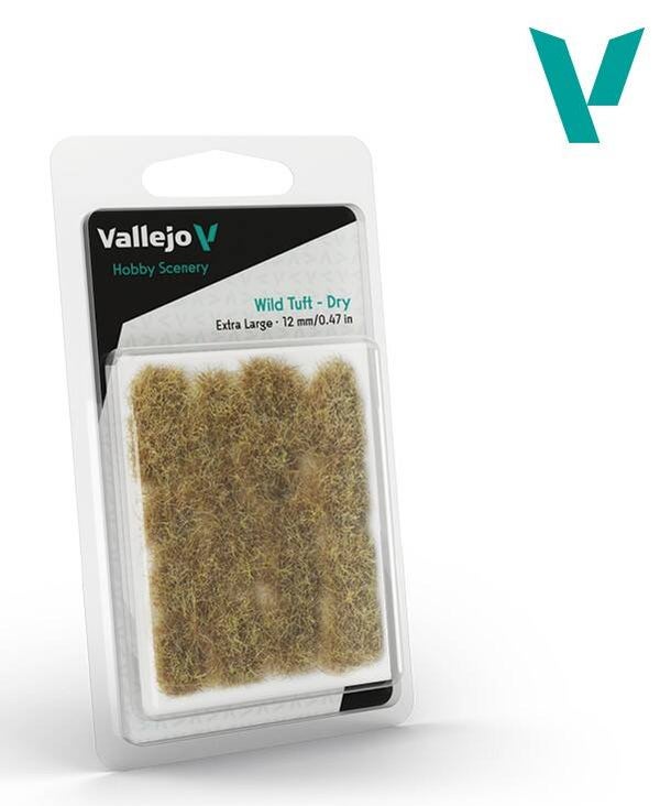 VALLEJO : REF : SC425 : 1:35 : FOR DIORAMA : SCENERY : PLANT / TREE : Wild Tuft – Dry