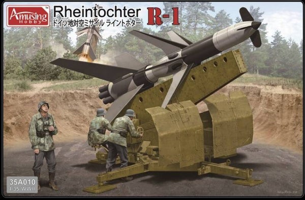 AMUSING HOBBY : REF : 35A010 : 1:35 : German Rheintochter R-1 (FlaRak (Surface-to-Air Missile / Missile Sol-Air))
